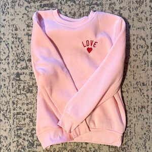 Pink Love Sweatshirt